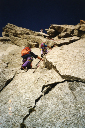 Granitklettern im Mont Blanc Gebiet 1993